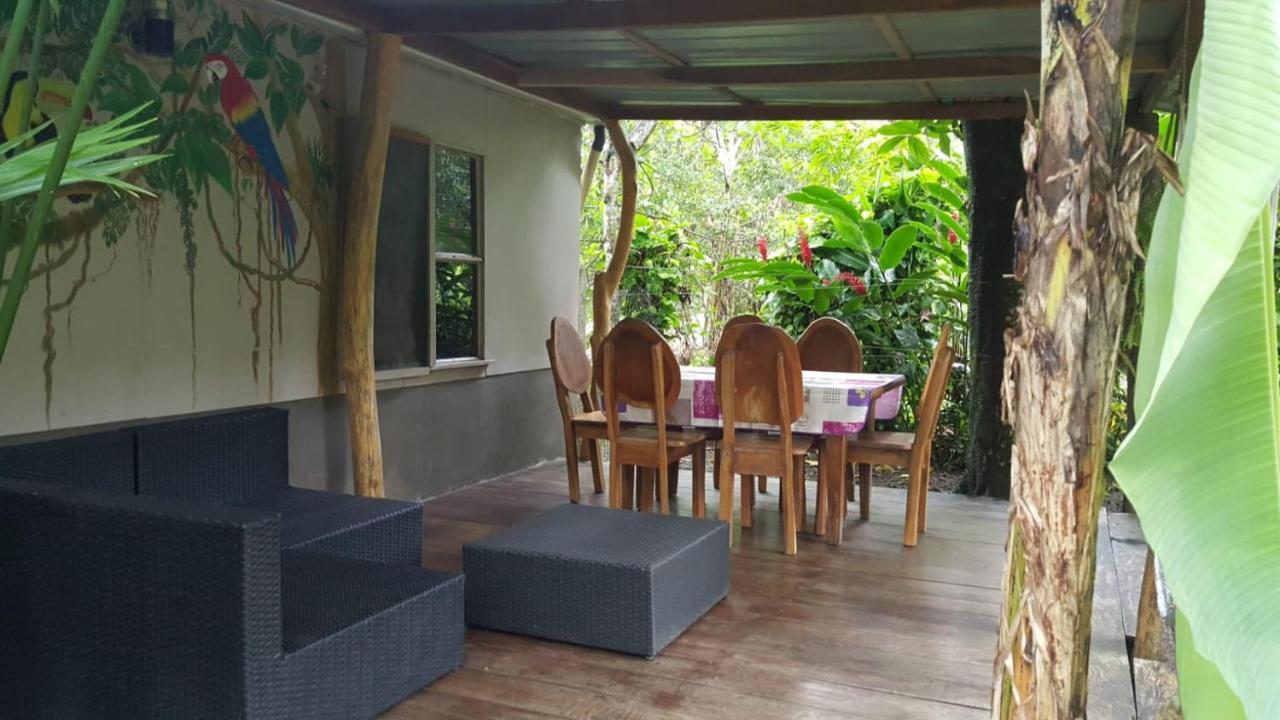 Hotel El Colibri Rojo - Cabinas - Le Colibri Rouge Cahuita Zewnętrze zdjęcie