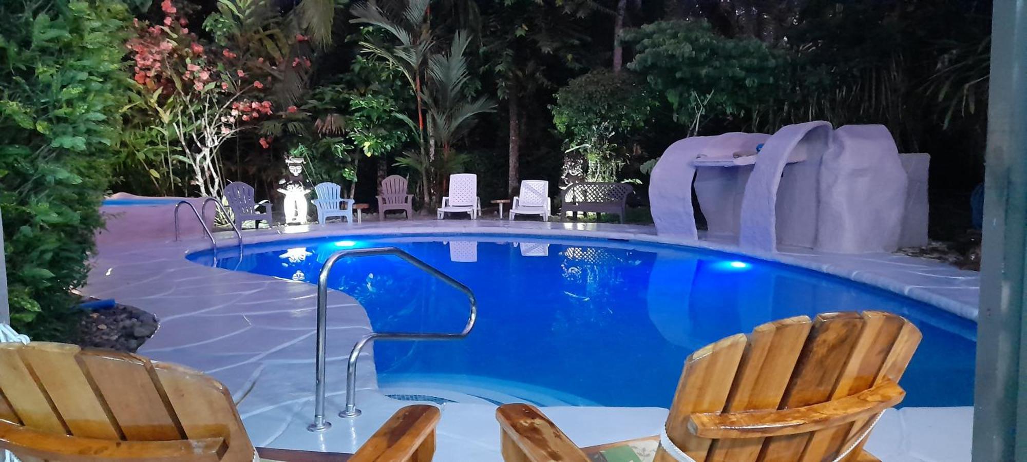 Hotel El Colibri Rojo - Cabinas - Le Colibri Rouge Cahuita Zewnętrze zdjęcie